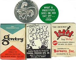 X-Rated Pharmacy Collectibles 1950-1960s