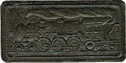 Railroad Wood Domino