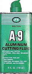 A-9 ALUMINUM CUTTING FLUID CAN / VINTAGE