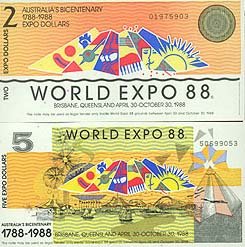 AUSTRALIAN BICENTENARY WORLD EXPO 1988 LEGAL
