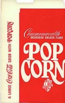 Coca-Cola Theatre Popcorn Box