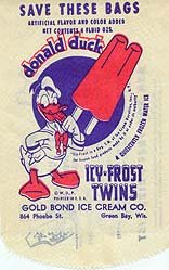 Popsicle Ice Cream Bags