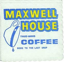 Maxwell House Coffee Napkins