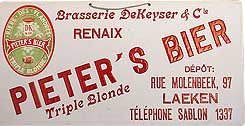 Pieter's German Beer Sign