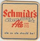 Schmidt's Beer Coaster