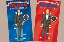John McCain Paper Doll Toy Set