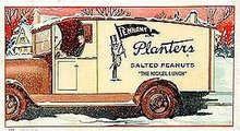 Mr. Peanut Blotter - Vintage Planters Nut