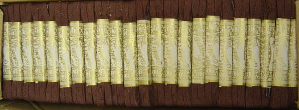 Old Cobbler Alox Brown Shoelaces - 200 vintage