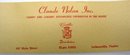 Claude Nolan Cadillac Paper Labels on Roll -