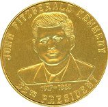JFK Kennedy Coin - President