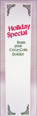 Coca Cola Soda Holiday Store Inserts
