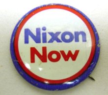 Richard Nixon Pinbacks - 50 Vintage Political