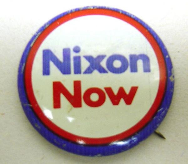 Richard Nixon Pinbacks - 50 Vintage Political