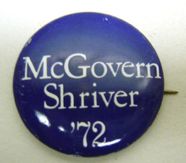 George McGovern Pins - Shriver Political