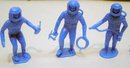 Spaceman Toy Figures - Vintage lot