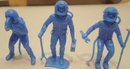 Spaceman Toy Figures - Vintage lot