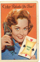 Coca-Cola Soda Playing Card - Pinup