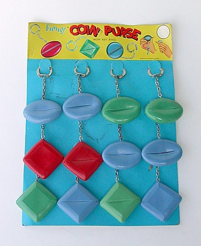 Coin Purse Key Chain Store Display
