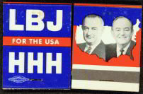 LBJ for USA Matchbook - President