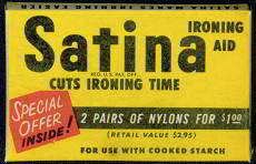 Satina Ironing Aid Full Box