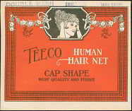 Teeco Human Hair Net Store Display 1930s