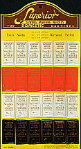 Singer Sewing Needles Display Card 1960s full