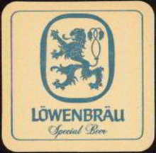Lowenbrau Beer Coaster 1961