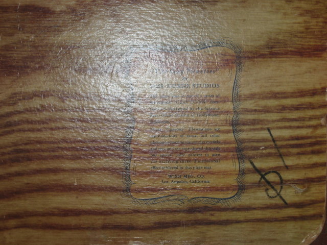 Oldsmobile Sass Dorne Placemat
