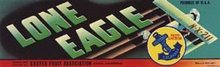 Lone Eagle Grape Crate Labels