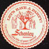 Schenley Distillers Coaster 1964