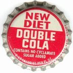 Diet Double Cola Soda Bottle Caps