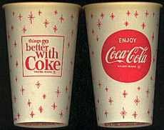 Coca-Cola Snowflake Soda Cup