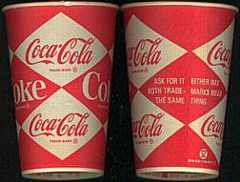 Coca-Cola Diamond Soda Cup