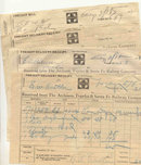 Santa Fe Railroad Freight Bills 1910s