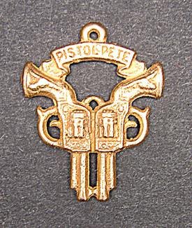 Pistol Pete Maravich Basketball Gun Charm