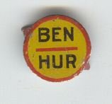 Ben Hur Metal Tobacco Tag