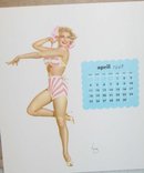 Varga 1948 Pinup Calendar Sheet