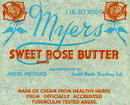 Myers Sweet Rose Butter Wrappers