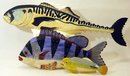 Carved Wood Fish Sculpture
