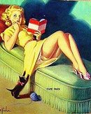 Frahm Pinup Girl Print - Cute Trick