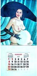 Evelyn West Calendar 1956