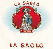 La Saolo Inner Cigar Box Label
