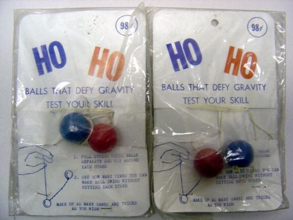 Ho Ho Balls Dimestore Toy Display Games