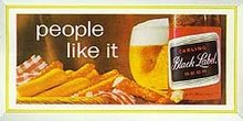 Carling Black Label Beer Blotter 1960S