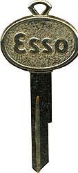 Esso Gas Station Key 1960
