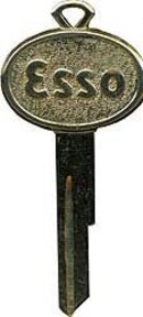 Esso Gas Station Key 1960