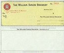 Simon Brewery Checks 1940s