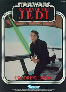 Star Wars Return of the Jedi Coloring Books Toys