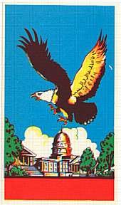Eagle Broom Labels 1940s