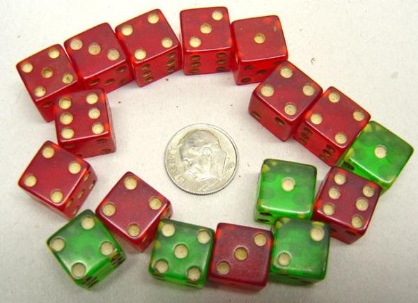 Mini Dice Toys - 1940s